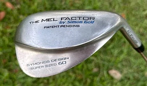 THE MEL FACTOR BY SIMON GOLF 60 DEGREE SUPER SIZED WEDGE - RIGHT HANDED - Picture 1 of 11