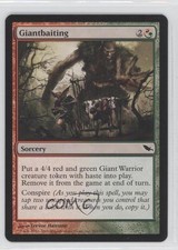 2008 Magic: The Gathering - Shadowmoor Giantbaiting #207 0b4
