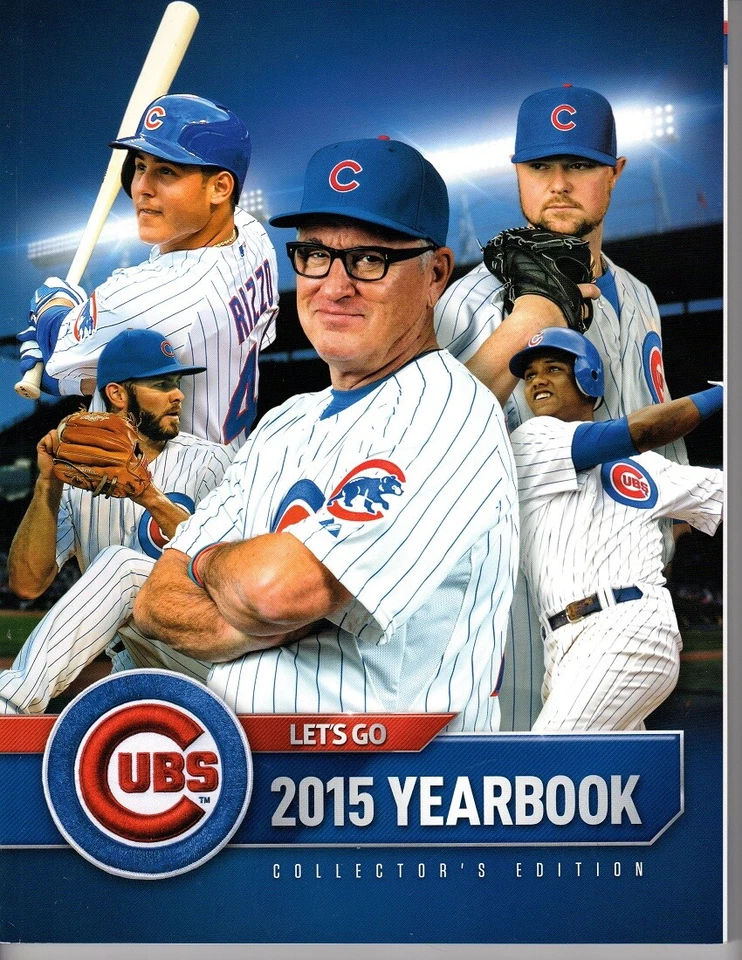 2015 CHICAGO CUBS NATIONAL LEAGUE CHAMPIONSHIP PROGRAM WORLD SERIES CHAMPIONS - Image 1 of 1