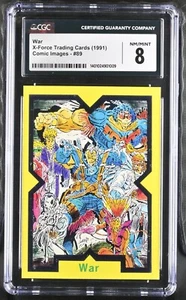 War #89 CGC 8 (1991, Comic Images) X-Force Trading Cards, Marvel - Picture 1 of 2