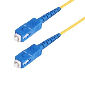 0065030903394 StarTech.com 30-metrowy kabel krosowy światłowodowy SC SC (UPC) jednomodowy OS2 Si - Zdjęcie 1 z 5