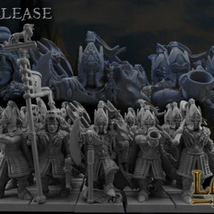Elven Royal Guard x10 - Landor Miniatures - Picture 1 of 3