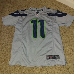 NFL Percy Harvin Seattle Seahawks #11 Nike On Field Jersey Youth Medium Gray - Picture 1 of 9