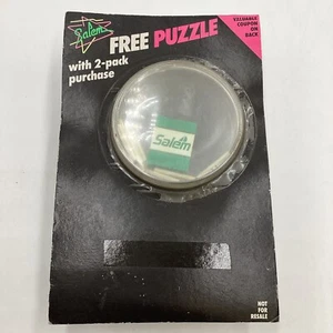 Vintage RJ Reynold SALEM Cigarette Free Puzzle  PROMO Ad Pack Game Blister Card - Picture 1 of 8