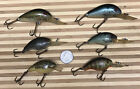 6 Lot Rebel Deep Wee R Crankbait Lures Bass Shad Perch Frog