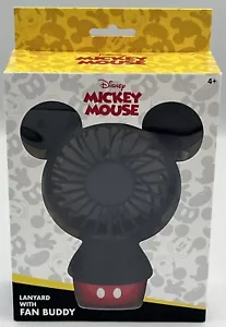Cordón Disney Mickey Mouse con compañero de ventilador con luz LED de cambio multicolor nuevo en caja - Imagen 1 de 4