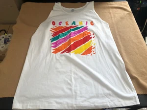 Vintage Belton Made in USA Oceanic Graphic Tough Tank top Shirt XL (46-48) - Picture 1 of 5
