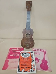 1950s Gretsch Mahogany Ukulele & Three Books - Picture 1 of 11
