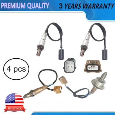 Sensor de oxígeno arriba+abajo para Nissan Murano Quest 2011 y Máxima 2014 3,5 L V6 4 piezas  Foto 1 de 4