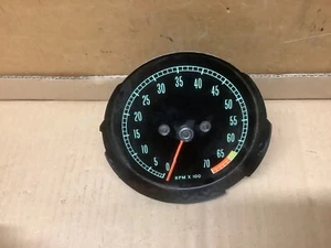 NOS 1965-1967 Chevy Corvette C2 Tachometer 7000 RPM Red Line 6500 NICE oem - Picture 1 of 4