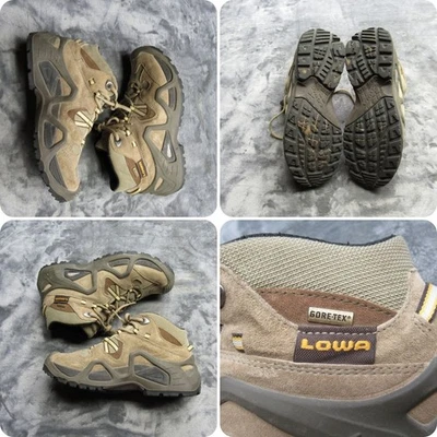 Botas Lowa Mujer 8 Marrón Bora GTX QC Gore-Tex Impermeables Senderismo Resistente Medio Sendero Foto 1 de 4