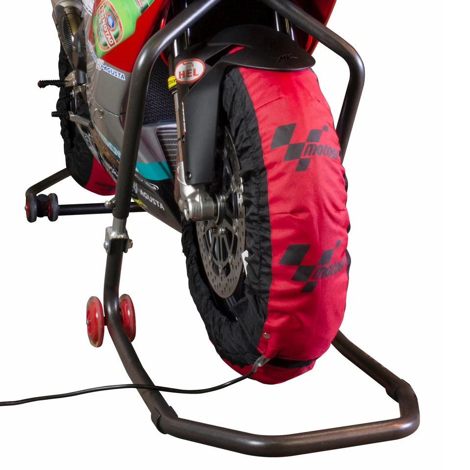 MotoGP Tyre Warmer Set for 120/70-17 Front & 180-190/50(55)-17 Rear with EU Plug - Image 1 of 1