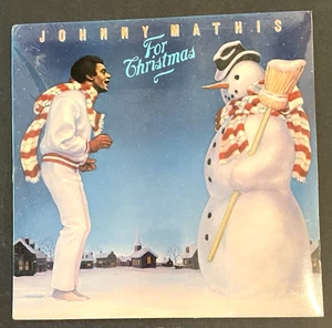 Johnny Mathis "For Christmas" LP 1984 Columbia Records - NEW / SEALED - Picture 1 of 2