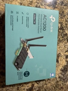 TP-Link AC1200 PCIe Wireless Wifi PCIe Card - Afbeelding 1 van 4