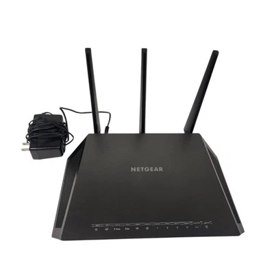 NETGEAR Nighthawk AC1900 Smart WiFi Router R7000 High Wireless Router - Image 1 of 4