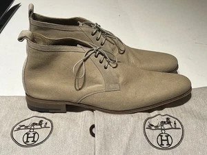 Botas de gamuza con cordones Hermes Chukka 41,5 - Imagen 1 de 9