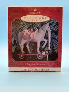 Hallmark Keepsake Ornament 1999- A Pony for Christmas - #2 in Series - Picture 1 of 8