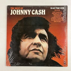 The Best Of Johnny Cash 20 All Time Hits LP Vinyl Record Import - Picture 1 of 5