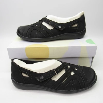 Earth Origins Women 11 Paxton Pansy Black Leather Mary Jane Round Toe - NEW - Image 1 of 4