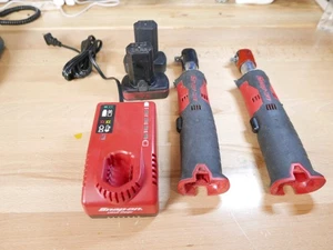 Snap-On CTR714A & CTR762 1/4 & 3/8 Ratchets w/ Batteries & Charger 14.4v - Picture 1 of 17