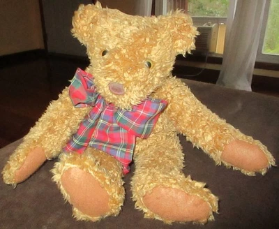 DE COLECCIÓN 1996 AVON ANIMADO MAXX OSO DE PELUCHE, RONQUIDOS Y MOVIMIENTO DE CABEZA Y VIENTRE, FUNCIONA 18" Foto 1 de 4