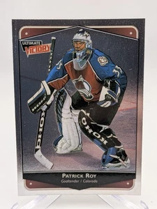 💥 1999-00 Upper Deck Ultimate Victory #24 Patrick Roy Colorado Avalanche HOF - Picture 1 of 2