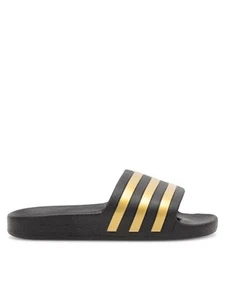 Adidas Adilette Aqua, Ciabatte Donna - Nero/Oro - Imagen 1 de 10