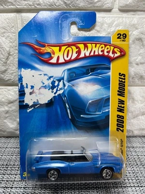 Hot Wheels 2008 New Models 29 of 40 '70 Pontiac GTO 029/196 Blue (*) - Image 1 of 4