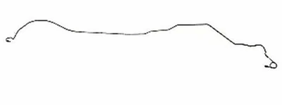 Línea de freno intermedia para Pontiac Firebird 1984-1985 con 8 cilindros delantero-FIN8402OM Foto 1 de 2