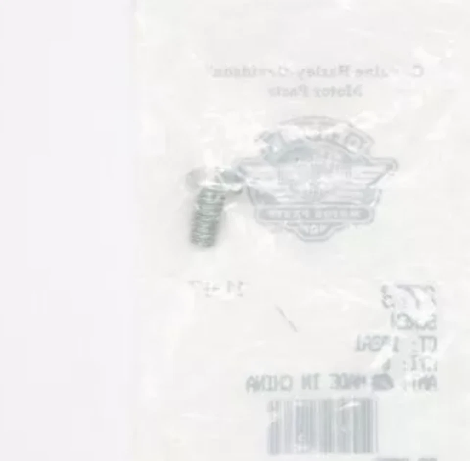 OEM HARLEY-DAVIDSON 1/4-20 x 1/2 TORNILLO 2773 CANTIDAD 3 Foto 1 de 4