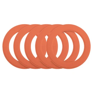 5Pcs Magnetic Sticker Ring Magnetic Adapter Ring Orange - Zdjęcie 1 z 7