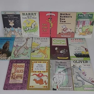 Lot of 14 Harper & Row I Can Read Books Vintage Hardcovers Illustrated Science - Picture 1 of 13