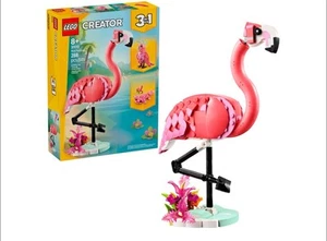 LEGO Creator 3 in 1 Wild Animals: Pink Flamingo Animal Building Toy* - Picture 1 of 6