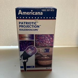 Americana Show patriotische Projektion Kaleidoskop mehrfarbig Set/1 1002-267-87 - Bild 1 von 4