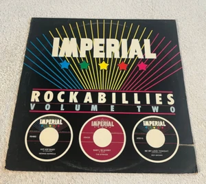 ROCKABILLY VARIOUS ARTISTS- 'IMPERIAL RECORDS VOL. TWO': 1979 MONO LP : U.A. U.K - Picture 1 of 7
