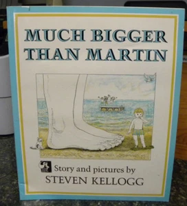 VIEL GRÖSSER ALS MARTIN VON STEVEN KELLOGG 1976 DIE ZIFFERBLATTPRESSE, PB - Bild 1 von 2
