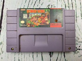 Super Nintendo Donkey Kong Country Game Original NES Rated E