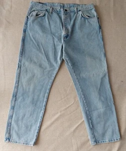 Wrangler Jeans Preowned Light Blue Size 42x30 Regular Fit - Picture 1 of 5