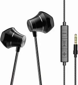 Auriculares con Micrófono Estéreo Auriculares con Micrófono y Volumen - Imagen 1 de 7