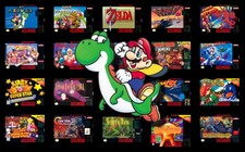 Super Nintendo Games - 926 Games included, Wireless Gaming Controller (SF-900)