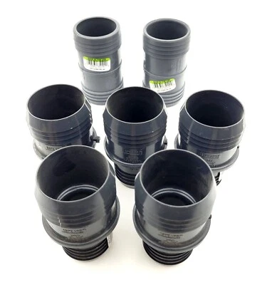 Spears 1429-251 Lote de 5 adaptadores de polietileno de inserción de PVC 2"x1 1/2" y acoplamientos de 2-2" nuevos Foto 1 de 4