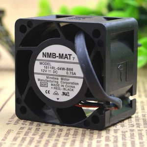 New NMB 1611RL-04W-B86 4028 4CM 40mm 12V 0.75A high RPM fan violence - Picture 1 of 2