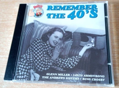 Remember the 40's - CD - Glenn Miller - Bing Crosby - Woody Herman - 18 Tracks - Image 1 of 3