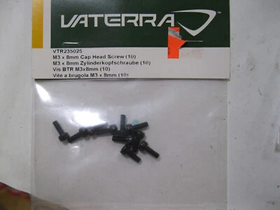 Vaterra VTR235025 Cap Head Screws(10) M3x8mm:  1/10 Ascender - Image 1 of 3