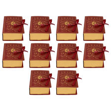 10pcs boîtes contenant des bonbons faux livre cadeau boîte