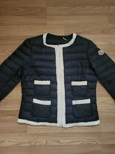 Moncler Women Down Jacket Size 1 Navy - Picture 1 of 7