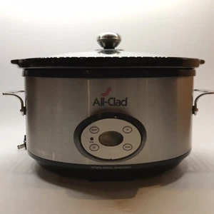 ALL-CLAD Slow Cooker 6.5Qt with Black Ceramic AC-65EB - Picture 1 of 15