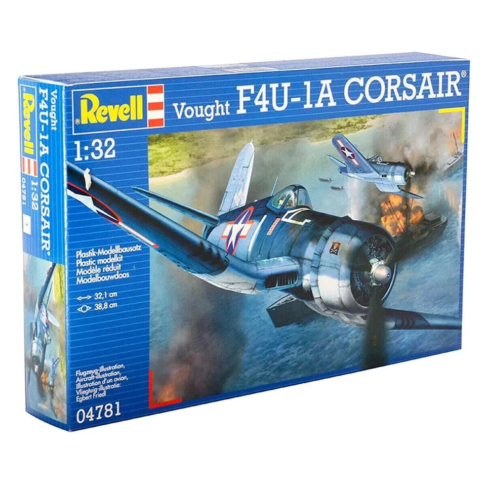 Vought F4u-1a Corsair 1 32 Rev4781 - Revell modellismo
