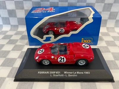 1/43 IXO LM 1963 FERRARI 250P # 21 WINNER LE MANS 1963 SCARFIOTTI - BANDINI - Image 1 of 4