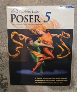 Curious Labs Poser 5 3D Character & Figure Design Software in Box - Picture 1 of 4